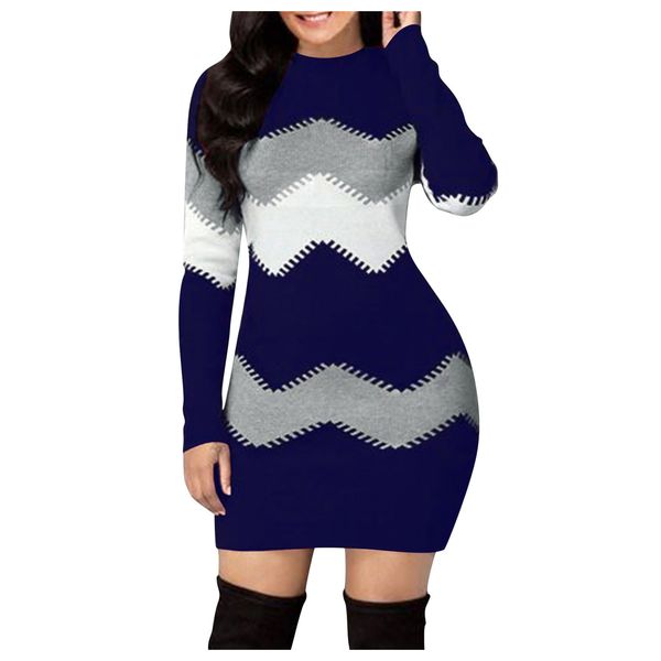 new fashion knitted long multi-color long striped long-sleeved autumn winter sweater long multi-color slim-fit sweater, Gray
new fashion knitted long multi-color long striped long-sleeved autumn winter sweater long multi-color slim-fit sweater, Gray