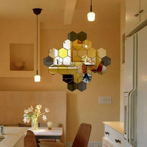 wall stickers 36 pcs removable acrylic sticker hexagonal adhesive mirror tile decoration living room bedroom
wall stickers 36 pcs removable acrylic sticker hexagonal adhesive mirror tile decoration living room bedroom