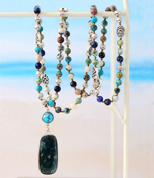 pendant necklaces gorgeous natural stones antique charm geometrci necklace women elegant rosary jewelry gifts wholesale, Silver
pendant necklaces gorgeous natural stones antique charm geometrci necklace women elegant rosary jewelry gifts wholesale, Silver