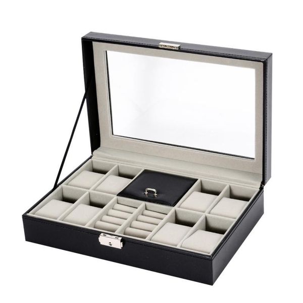 watch boxes & cases 2021 leather/carbon fiber 8 + 2 box luxury jewelry storage organizer for rings bracelet display holder case, Black;blue
watch boxes & cases 2021 leather/carbon fiber 8 + 2 box luxury jewelry storage organizer for rings bracelet display holder case, Black;blue