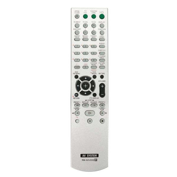 remote control rm-adu005 rmadu005 fit for sony dvd home theater theatre av system dav-dz630 dav-hdx265 hcd-dz630 hcd-hdx665
remote control rm-adu005 rmadu005 fit for sony dvd home theater theatre av system dav-dz630 dav-hdx265 hcd-dz630 hcd-hdx665