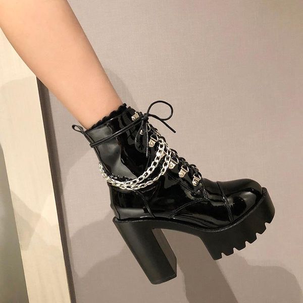 boots 2021 patent leather gothic black women heel chain chunky platform fur female punk style ankle ymb268
boots 2021 patent leather gothic black women heel chain chunky platform fur female punk style ankle ymb268