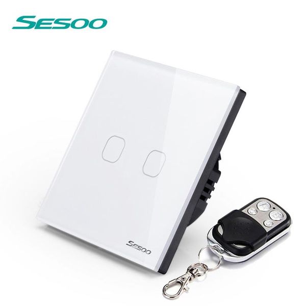 smart home control sesoo eu standard, remote switches ,2 gang 1 way,crystal glass switch panel, wall touch switch+led indicator
smart home control sesoo eu standard, remote switches ,2 gang 1 way,crystal glass switch panel, wall touch switch+led indicator