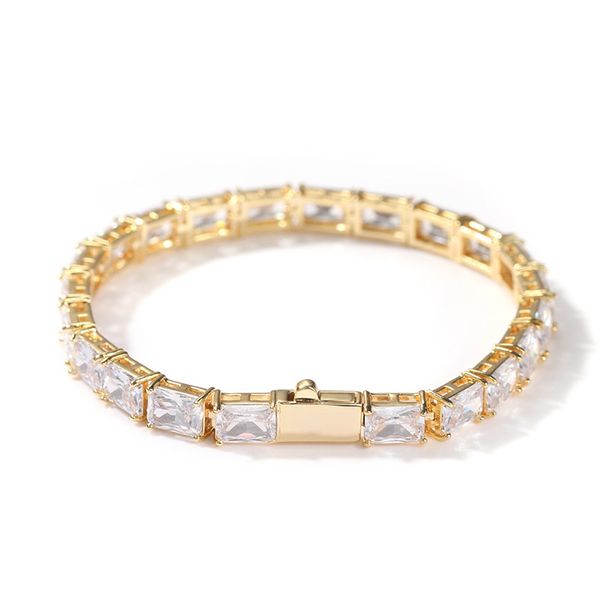 hip hop men bracelet iced out single row cubic zircon chains bling tennis charm cz bracelets link chain jewelry, Black
hip hop men bracelet iced out single row cubic zircon chains bling tennis charm cz bracelets link chain jewelry, Black