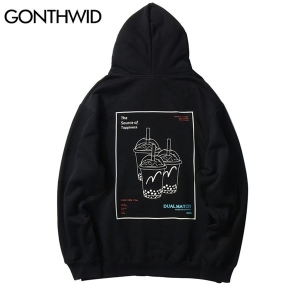 gonthwid funny milk tea source of tappiness print hooides streetwear hip hop mens harajuku casual hooded sweatshirts 201127, Black
gonthwid funny milk tea source of tappiness print hooides streetwear hip hop mens harajuku casual hooded sweatshirts 201127, Black