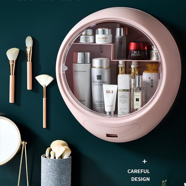 storage baskets wall-mounted dustproof cosmetic box bathroom bedroom home use large capacity makeup rack jewelry organizer
storage baskets wall-mounted dustproof cosmetic box bathroom bedroom home use large capacity makeup rack jewelry organizer