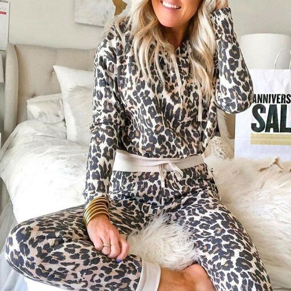 two piece dress casual leopard print tracksuit set of autumn and winter 2 pcs long sleeve hoodies sweatpants pants women clothing, White
two piece dress casual leopard print tracksuit set of autumn and winter 2 pcs long sleeve hoodies sweatpants pants women clothing, White