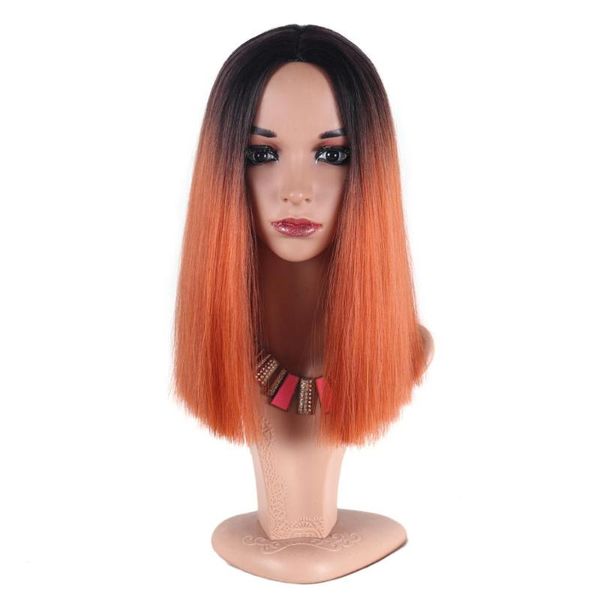 synthetic wigs natural skin short bob ombre orange hair middle part for party daily use wig white black women red brown
synthetic wigs natural skin short bob ombre orange hair middle part for party daily use wig white black women red brown