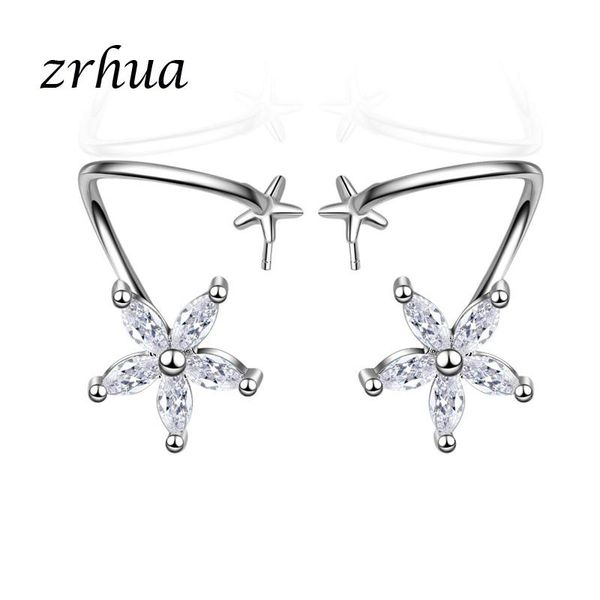 clip-on & screw back zrhua original 925 sterling silver clip earrings zircon star twist luxury for women shiny flower brincos pendientes
clip-on & screw back zrhua original 925 sterling silver clip earrings zircon star twist luxury for women shiny flower brincos pendientes