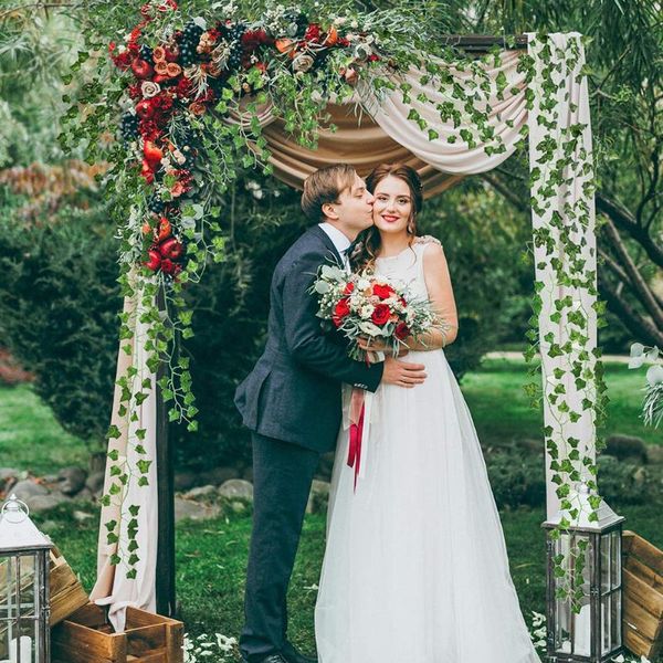 fake green plant hanging wedding decoration artificial ivy wreath garland simulation table eco-friendly landscape
fake green plant hanging wedding decoration artificial ivy wreath garland simulation table eco-friendly landscape