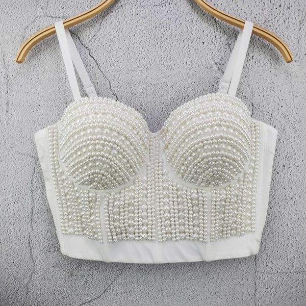 2021 Summer New Sexy Tide Slash Neck Without Backrest Solid Strass Hollow Pearl Thin Talon Short Women's Vest Hjnl, White
2021 Summer New Sexy Tide Slash Neck Without Backrest Solid Strass Hollow Pearl Thin Talon Short Women's Vest Hjnl, White