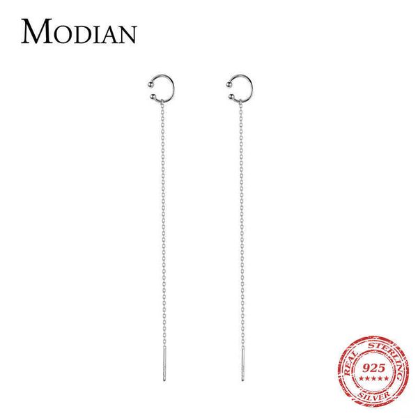 round simple jewelry 925 sterling silver long chain drop earrings for women charm 925 gifts brincos 210707
round simple jewelry 925 sterling silver long chain drop earrings for women charm 925 gifts brincos 210707