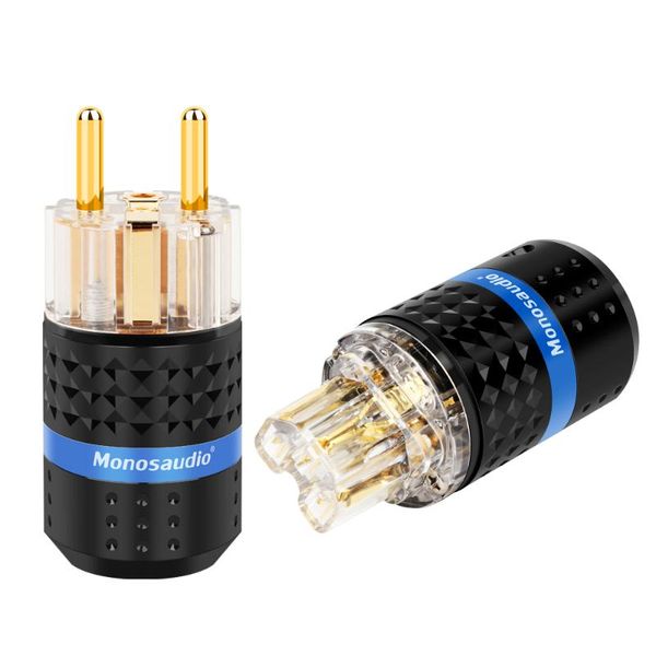 smart power plugs monosaudio e103g/f103g 99.998% pure copper gold plated eu schuko plug connector iec female mains ac cord cable
smart power plugs monosaudio e103g/f103g 99.998% pure copper gold plated eu schuko plug connector iec female mains ac cord cable