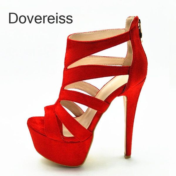 dress shoes dovereiss fashion women's summer cage pure color red back zipper platform narrow band consice sandals 42 43, Black
dress shoes dovereiss fashion women's summer cage pure color red back zipper platform narrow band consice sandals 42 43, Black