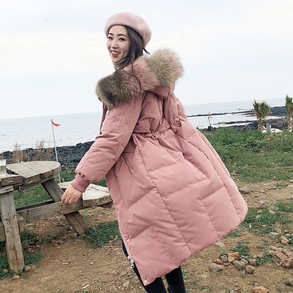 slim thick real fur loose winter coat women fashion puffer long female warm autumn feather jacket parka coats duck outerwear 201014, Black
slim thick real fur loose winter coat women fashion puffer long female warm autumn feather jacket parka coats duck outerwear 201014, Black