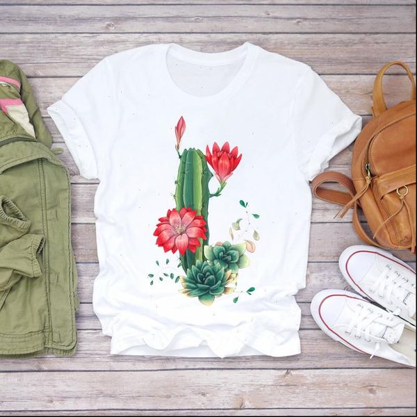 women floral plant cartoon fashion 90s cute cactus print lady t shirts womens graphic t shirt ladies female tee t shirt, White
women floral plant cartoon fashion 90s cute cactus print lady t shirts womens graphic t shirt ladies female tee t shirt, White