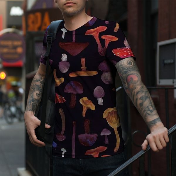 european and rock bob marley 3d printing color mushroom pattern t-shirt fashion and beautiful breathable daily party travel men's short, White;black
european and rock bob marley 3d printing color mushroom pattern t-shirt fashion and beautiful breathable daily party travel men's short, White;black