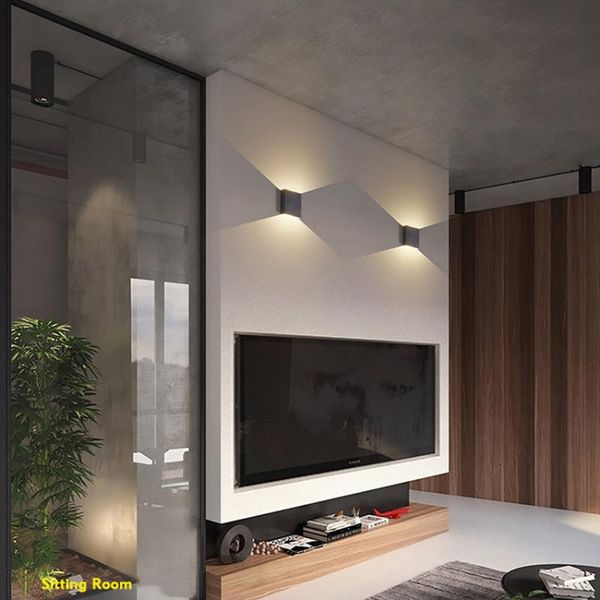 4pcs 6w dimmable led wall light aluminum simple aisle square up down wall lamp bedroom living room background led lights
4pcs 6w dimmable led wall light aluminum simple aisle square up down wall lamp bedroom living room background led lights