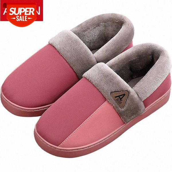 asifn pu leather cotton women slippers male winter home indoor warm non-slip thick bottom cotton drag female chaussures femme #zo3f, Black
asifn pu leather cotton women slippers male winter home indoor warm non-slip thick bottom cotton drag female chaussures femme #zo3f, Black