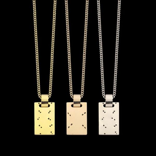 chains couple jewelry for woman man necklace square pendant retro letter with logo stainless steel gift punk hip hop rock, Silver
chains couple jewelry for woman man necklace square pendant retro letter with logo stainless steel gift punk hip hop rock, Silver