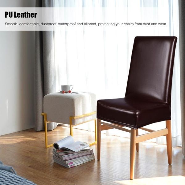 chair covers 2pcs cover one-piece pu leather stretchable dining back seat waterproof dustproof ceremony slipcovers
chair covers 2pcs cover one-piece pu leather stretchable dining back seat waterproof dustproof ceremony slipcovers