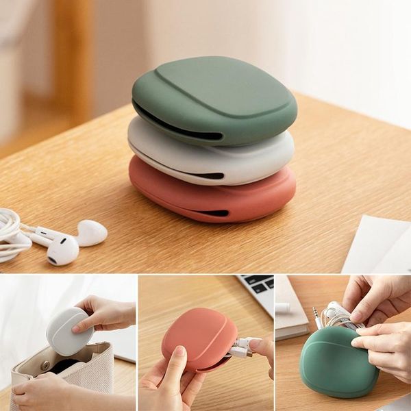 wired earphone silicone storage bag portable storage bag travel portable earphone data cable protective cover
wired earphone silicone storage bag portable storage bag travel portable earphone data cable protective cover