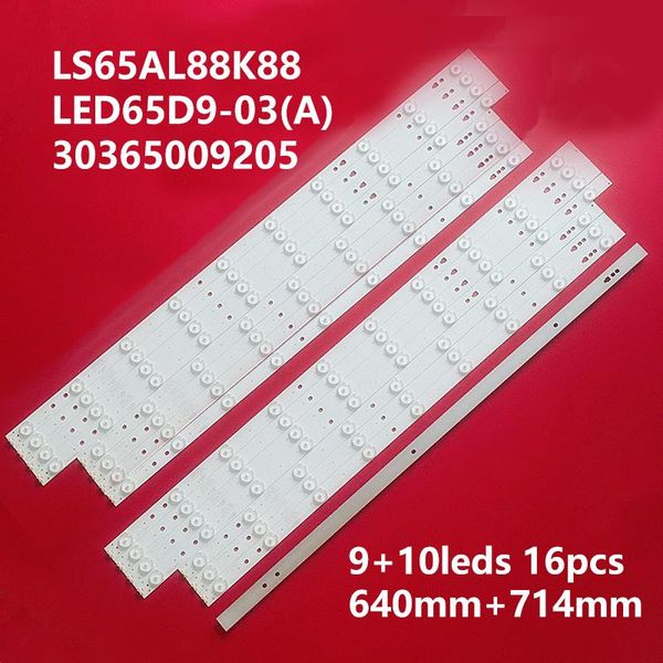 led strip light for hai er 65a5m u65h3 ls65a51 ls65al88u51a le65d8810 m00ka led65d9-03(a) led65d10-03(a) 30365009205 30365010206
led strip light for hai er 65a5m u65h3 ls65a51 ls65al88u51a le65d8810 m00ka led65d9-03(a) led65d10-03(a) 30365009205 30365010206
