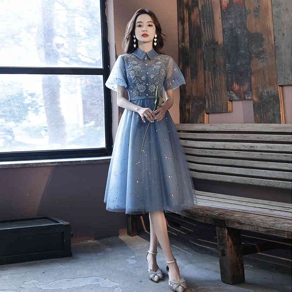 party dresses sequins a-line prom dress embroidery elegant short sleeves high neck knee-length plus size women formal gown a977 tbk8, White;black
party dresses sequins a-line prom dress embroidery elegant short sleeves high neck knee-length plus size women formal gown a977 tbk8, White;black
