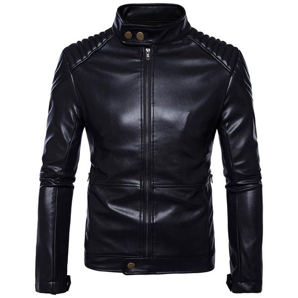 men's jackets amberheard 2021 men jacket fashion spring autumn motorcycle pu leather male business casual coats m-5xl, Black;brown
men's jackets amberheard 2021 men jacket fashion spring autumn motorcycle pu leather male business casual coats m-5xl, Black;brown