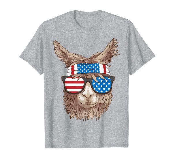 usa patriotic llama | cute animal lovers funny america gift t-shirt, White;black
usa patriotic llama | cute animal lovers funny america gift t-shirt, White;black