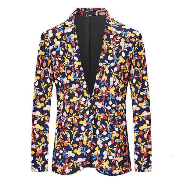 men's spring and autumn 2021 large single small broken casual flower suit men, White;black
men's spring and autumn 2021 large single small broken casual flower suit men, White;black