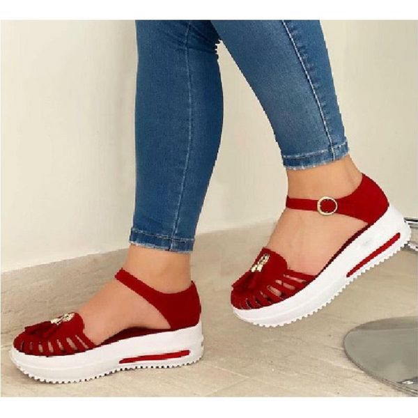 sandals summer platform women hollow out round toe beach buckle strap ladies gladiator shoes sandaleas de mujer, Black
sandals summer platform women hollow out round toe beach buckle strap ladies gladiator shoes sandaleas de mujer, Black