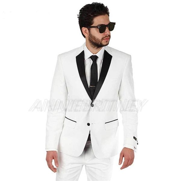 men's suits & blazers fashion wedding suit for white blazer black lapel slim fit 2 piece custom made plus size formal man party tuxedo, White;black
men's suits & blazers fashion wedding suit for white blazer black lapel slim fit 2 piece custom made plus size formal man party tuxedo, White;black