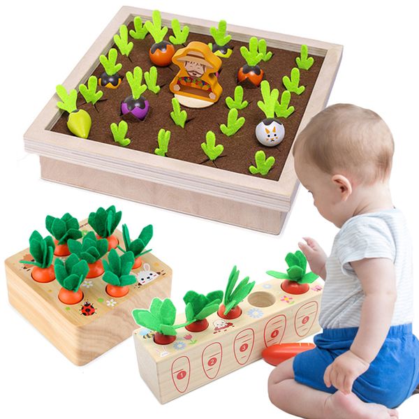 Kids Montessori Wooden Toy Baby Pull Carrot Shape Matching Color Size Cognitive Puzzle Early Learning Education Toy For Children
Kids Montessori Wooden Toy Baby Pull Carrot Shape Matching Color Size Cognitive Puzzle Early Learning Education Toy For Children