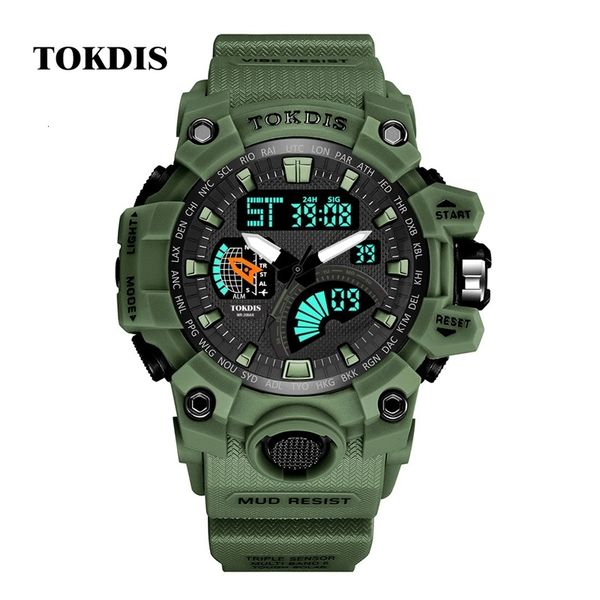 2021 the new brand men's double display analog to digital sports watch waterproof led electronic quartz swimming military
2021 the new brand men's double display analog to digital sports watch waterproof led electronic quartz swimming military