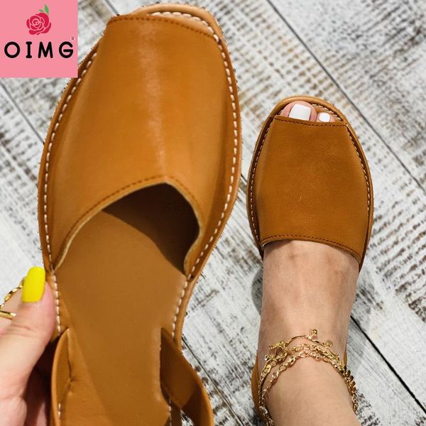 oimg summer sandals women flats female casual peep toe shoes pu slip on elastic bands leisure solid sewing footwear plus size, Black
oimg summer sandals women flats female casual peep toe shoes pu slip on elastic bands leisure solid sewing footwear plus size, Black