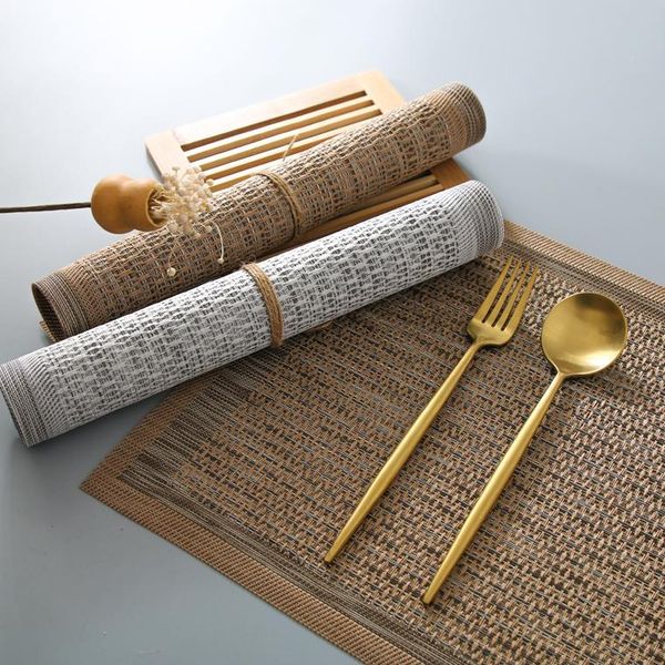 mats & pads japanese-style heat-insulating non-slip rectangular tea mat rattan woven pvc saucer western place pan
mats & pads japanese-style heat-insulating non-slip rectangular tea mat rattan woven pvc saucer western place pan