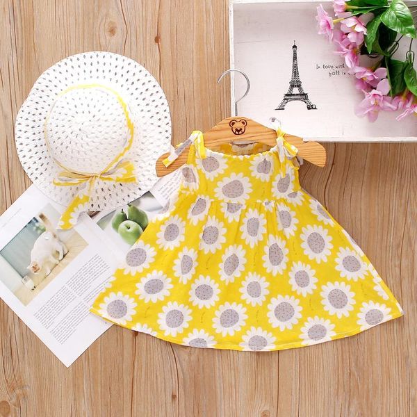 girl's dresses kids toddler baby girls princess dress sunflowers printed sleeveless straw hats set summer party vestidos, Red;yellow
girl's dresses kids toddler baby girls princess dress sunflowers printed sleeveless straw hats set summer party vestidos, Red;yellow