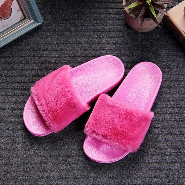 slippers spring autumn fluffy women open toe thicken antiskid solid color flip flops plush fashion indoor outdoor shoes, Black
slippers spring autumn fluffy women open toe thicken antiskid solid color flip flops plush fashion indoor outdoor shoes, Black