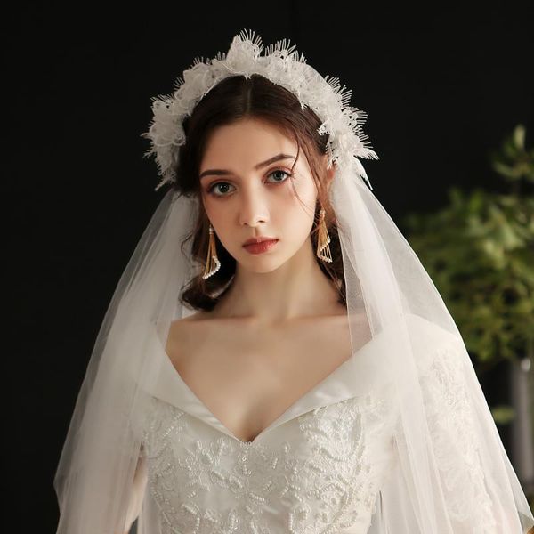 bridal veils elegant fingertip length veil soft tulle eyelash lace flowers appliqued headdress for wedding travel studio po prop v6, Black
bridal veils elegant fingertip length veil soft tulle eyelash lace flowers appliqued headdress for wedding travel studio po prop v6, Black