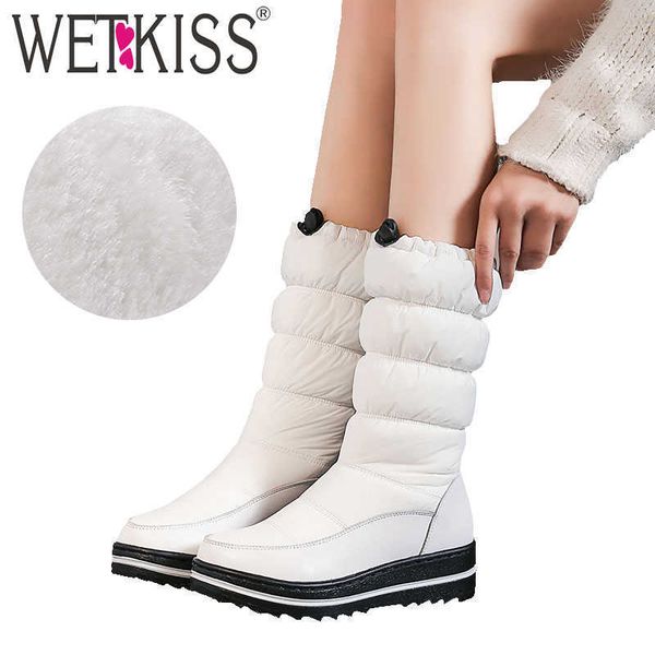 wetkiss winter warm snow boots women pu platform boot down cotton footwear big size 35-44 cleated fashion lady shoes 210630, Black
wetkiss winter warm snow boots women pu platform boot down cotton footwear big size 35-44 cleated fashion lady shoes 210630, Black