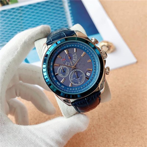 wristwatches 2022 multifunctional fashion business sports belt quartz luxury watch, Slivery;brown
wristwatches 2022 multifunctional fashion business sports belt quartz luxury watch, Slivery;brown