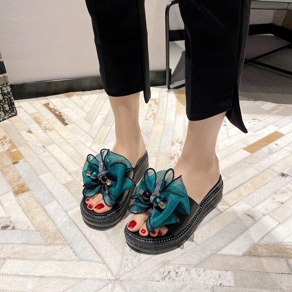 slippers bow platform wedge sandals women summer open toe fashion beach shoes 2021, Black
slippers bow platform wedge sandals women summer open toe fashion beach shoes 2021, Black