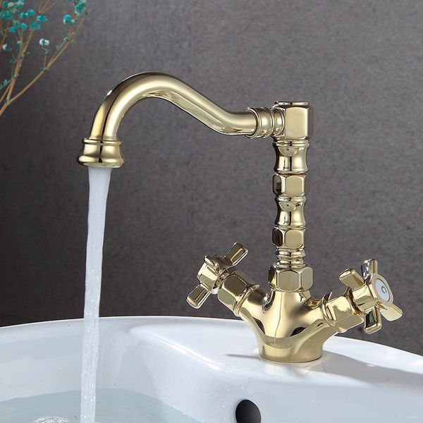 bathroom sink faucets luxury gold european retro brass faucet single hole dual handle art basin mixer tap original design
bathroom sink faucets luxury gold european retro brass faucet single hole dual handle art basin mixer tap original design