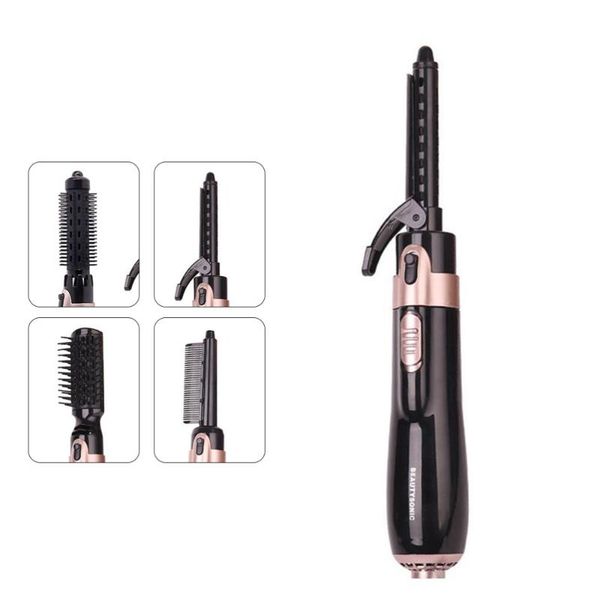 1 set electric hair comb accessories anion air comb curly straight hair styling maker with uk plug, Silver
1 set electric hair comb accessories anion air comb curly straight hair styling maker with uk plug, Silver