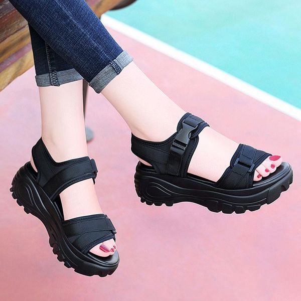 sandals for women shoes platform sports woman flat summer 2021 arrival beach casual, Black
sandals for women shoes platform sports woman flat summer 2021 arrival beach casual, Black