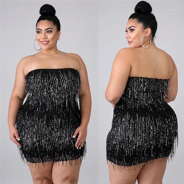 dresses strapless womens bodycon plus size dresses casual 5xl females dresses sequins tassel panelled womens plus size
dresses strapless womens bodycon plus size dresses casual 5xl females dresses sequins tassel panelled womens plus size
