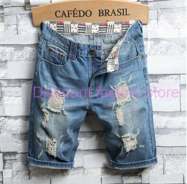 unique mens ripped denim shorts vintage fashion designer washed knee length jeans 2019 summer hip hop short pants trousers 777, Blue
unique mens ripped denim shorts vintage fashion designer washed knee length jeans 2019 summer hip hop short pants trousers 777, Blue