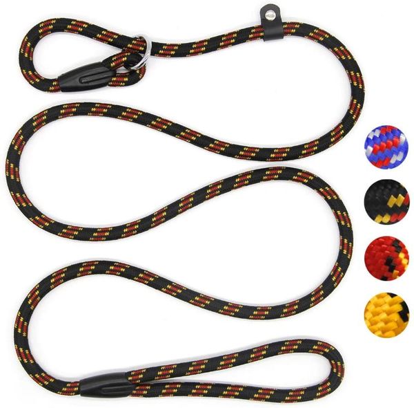 dog slip rope leash 5 ft dog training leash strong slip standard adjustable pet slipknot for small medium dogs(10-80 lb)
dog slip rope leash 5 ft dog training leash strong slip standard adjustable pet slipknot for small medium dogs(10-80 lb)