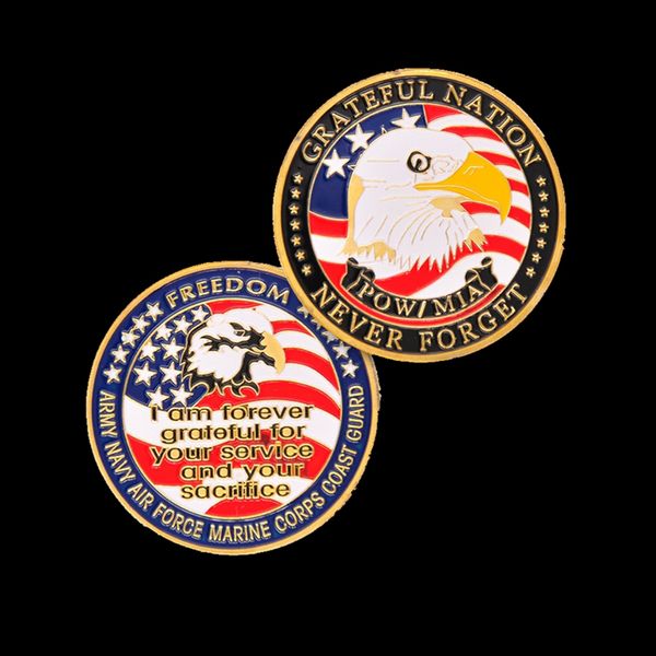 usa army navy air force marine corps coast guard om eagle gold plated color rare challenge coin for collection
usa army navy air force marine corps coast guard om eagle gold plated color rare challenge coin for collection